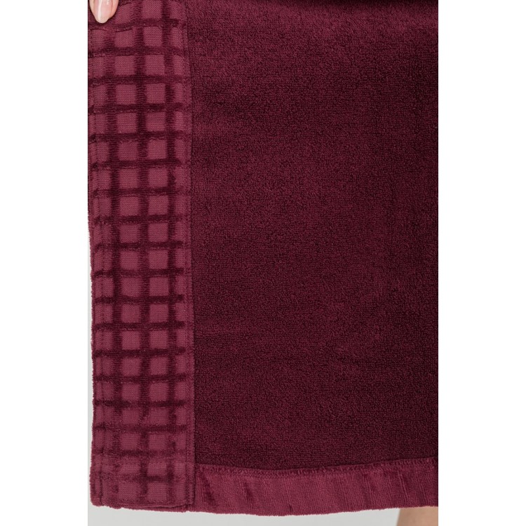 Халат махровый женский 742 Ultra Doux plum, PECHE MONNAIE
