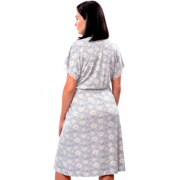 Халат женский из вискозы PN-LNS603, Primaverina