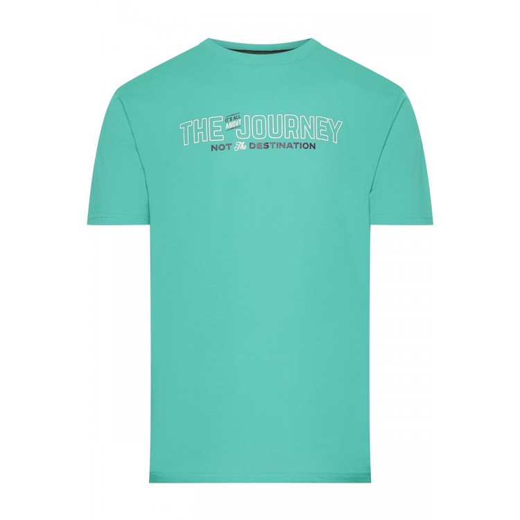 Пижама мужская с брюками 37048 FOCUS green/blue, Rene Vilard