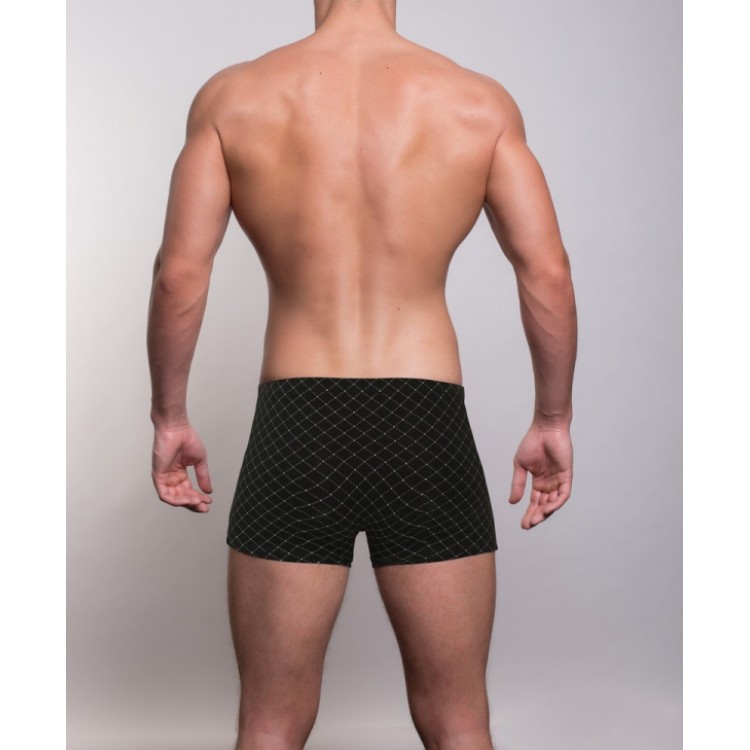 Черные мужские трусы-боксеры SD1103-1, Salvador Dali Черные мужские трусы-боксеры SD1103-1, Salvador Dali