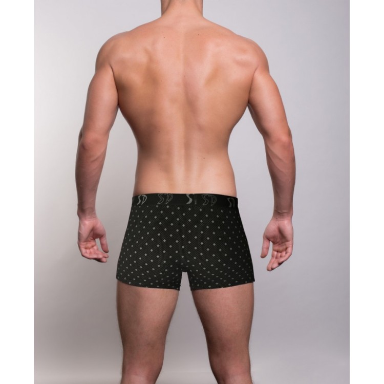 Черные мужские трусы-боксеры SD1105-1, Salvador Dali