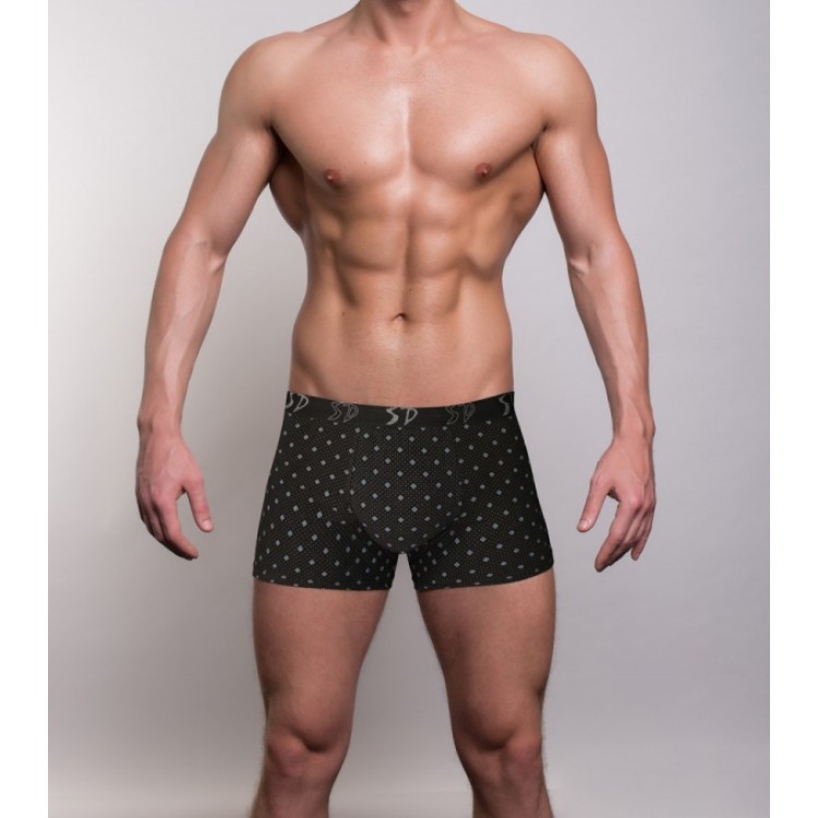 Черные мужские трусы-боксеры SD1105-1, Salvador Dali