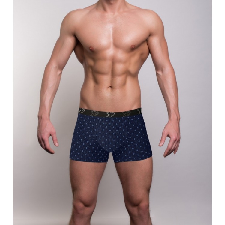 Синие мужские трусы-боксеры SD1105-2, Salvador Dali