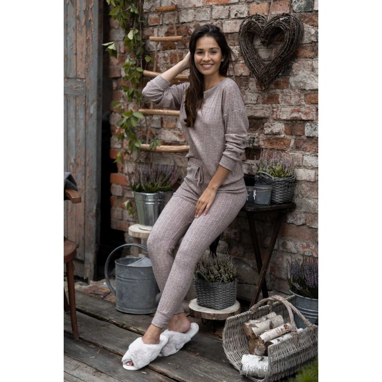 Комплект домашний с брюками DOLCE VITA BROWN, Sensis