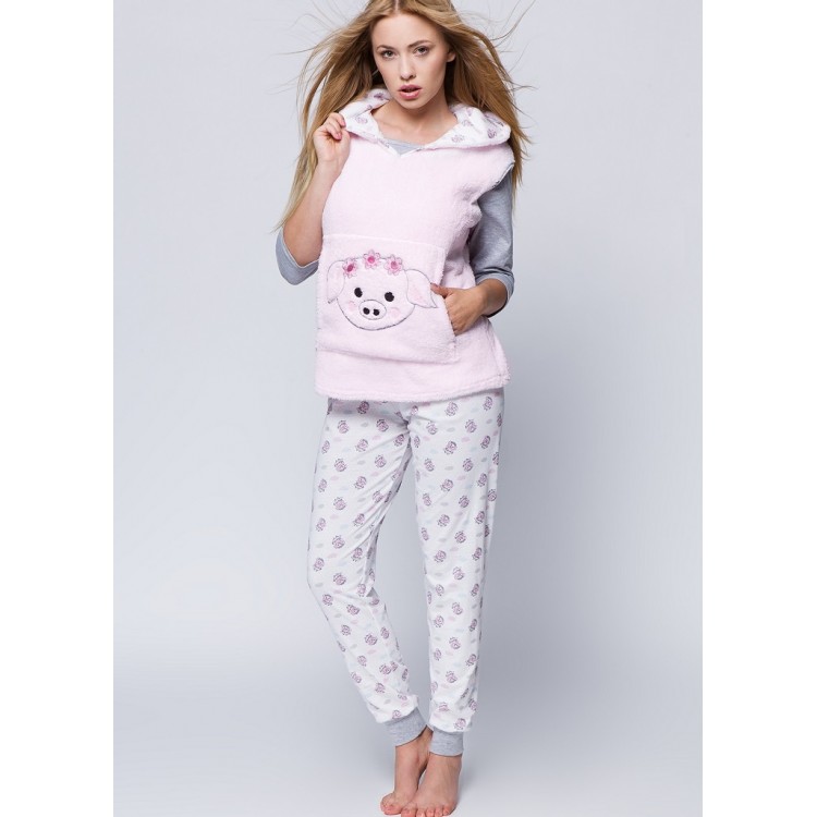 Жилет женский домашний PIGGY, Sensis