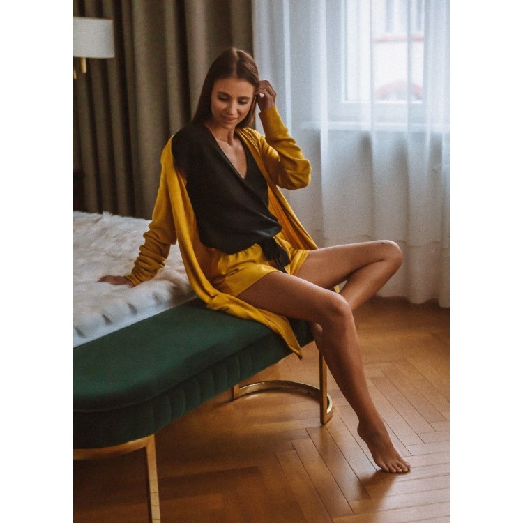 Кардиган домашний женский MILEE MUSTARD, Sensis