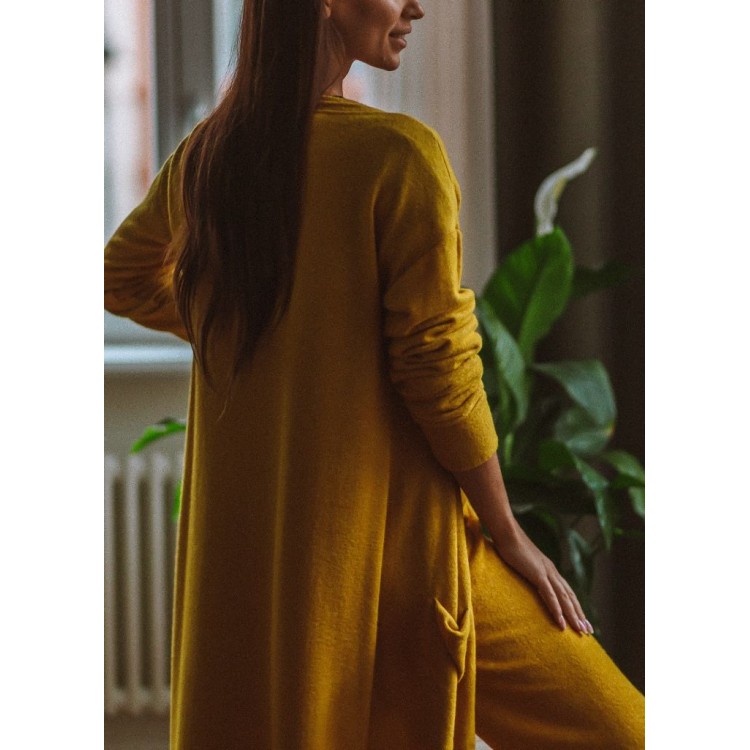 Кардиган домашний женский MILEE MUSTARD, Sensis