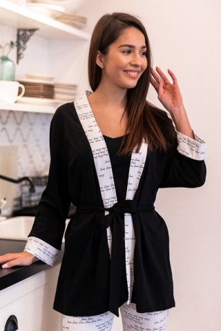 Халат женский короткий ANTONELLA, Sensis