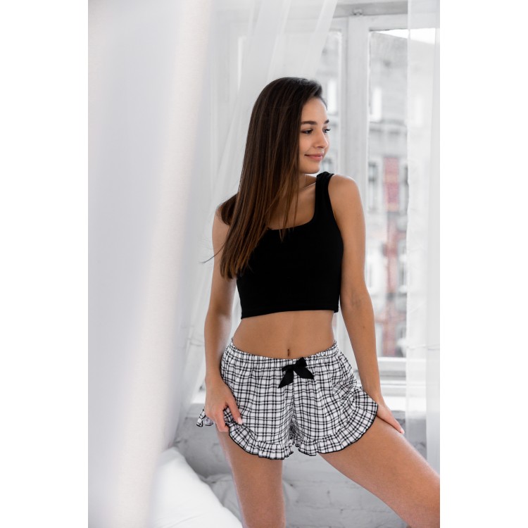 Топ женский черный TOP VALIA BLACK, Sensis