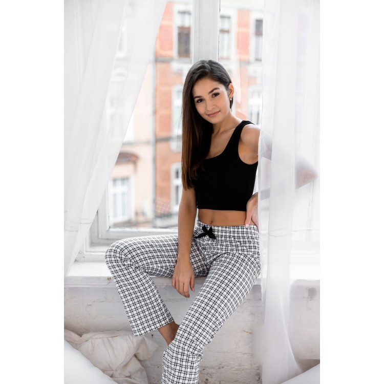 Топ женский черный TOP VALIA BLACK, Sensis