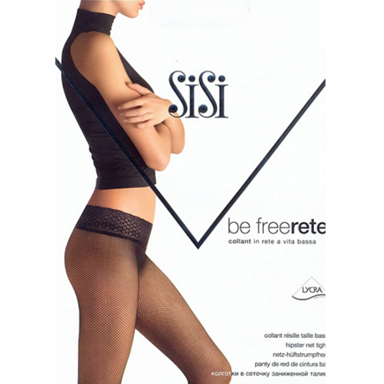 Колготки женские в сеточку Be Free Rete V.B. - daino, Sisi
