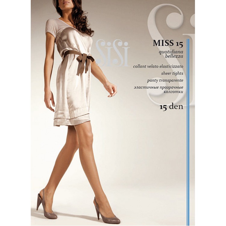 Колготки женский эластичные Miss 15 - miele, Sisi