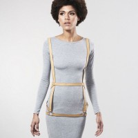 Бежевая упряжь ARROW DRESS HARNESS