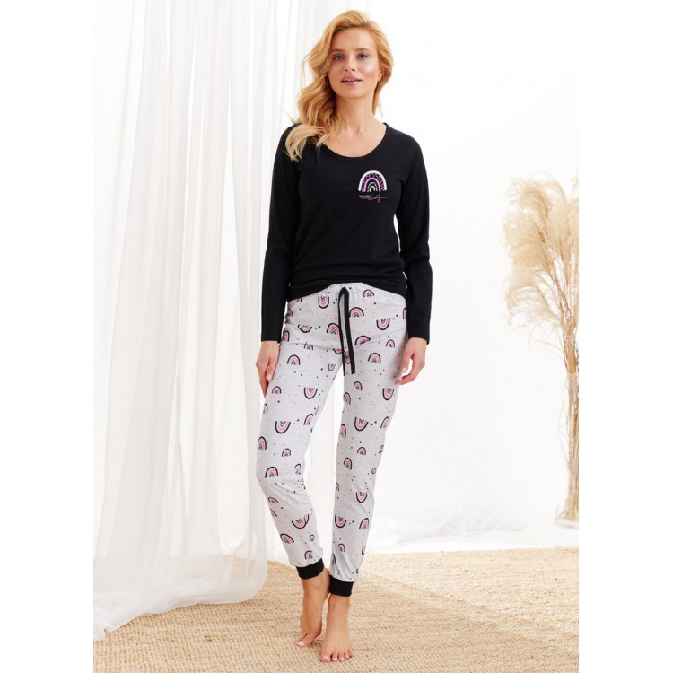 Пижама женская с брюками 2124 AW20/21 NORA, Taro
