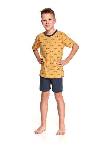Пижама для мальчиков с шортами 390/391 SS21 MAX желтый/синий, Taro