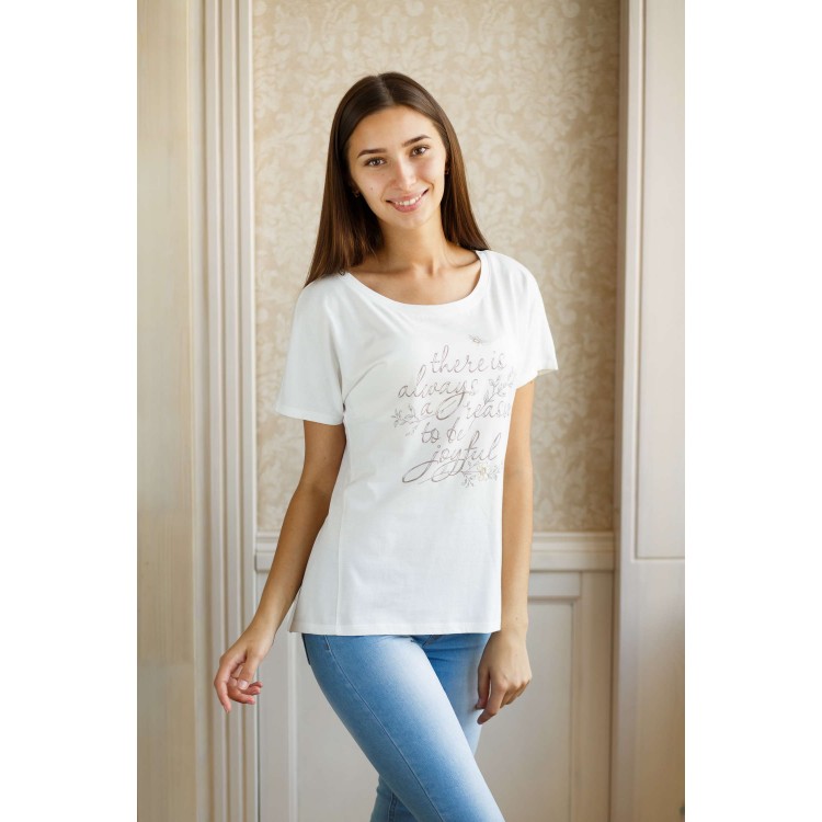 Женская футболка из вискозы 3592, Trikozza