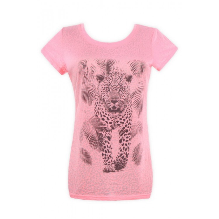 Женская футболка с коротким рукавом 3540-pink, Trikozza