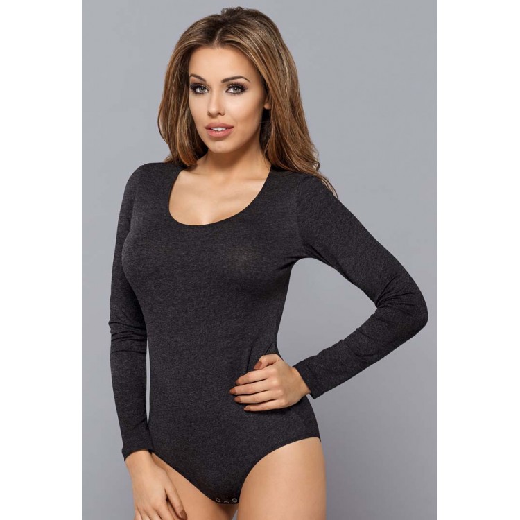 Женское боди из вискозы 021-graphite, Vestiva
