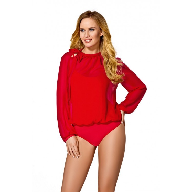 Боди женское из вискозы BDV 062 red, Vestiva
