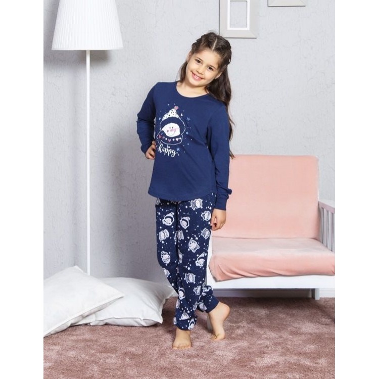 Пижама детская на девочку 225097 blue