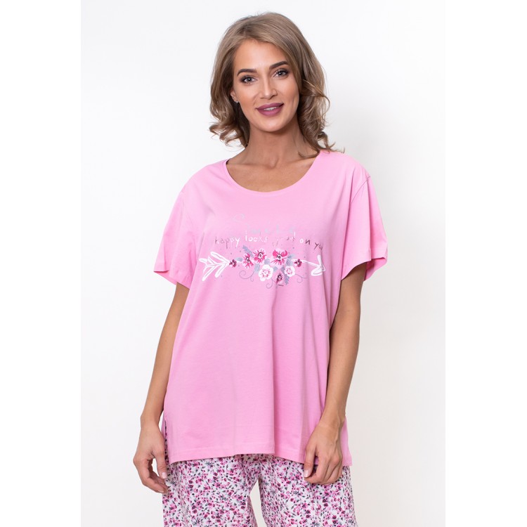 Пижама женская с брюками 705077 pink Пижама женская с брюками 705077 pink