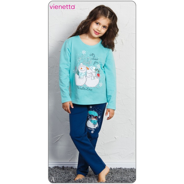 Детская пижама для девочек 705163 blue