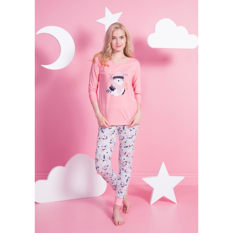 Женский домашняя пижама 802011 pink
