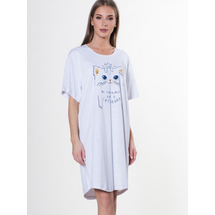 Туника женская домашняя 811218 0000 grey