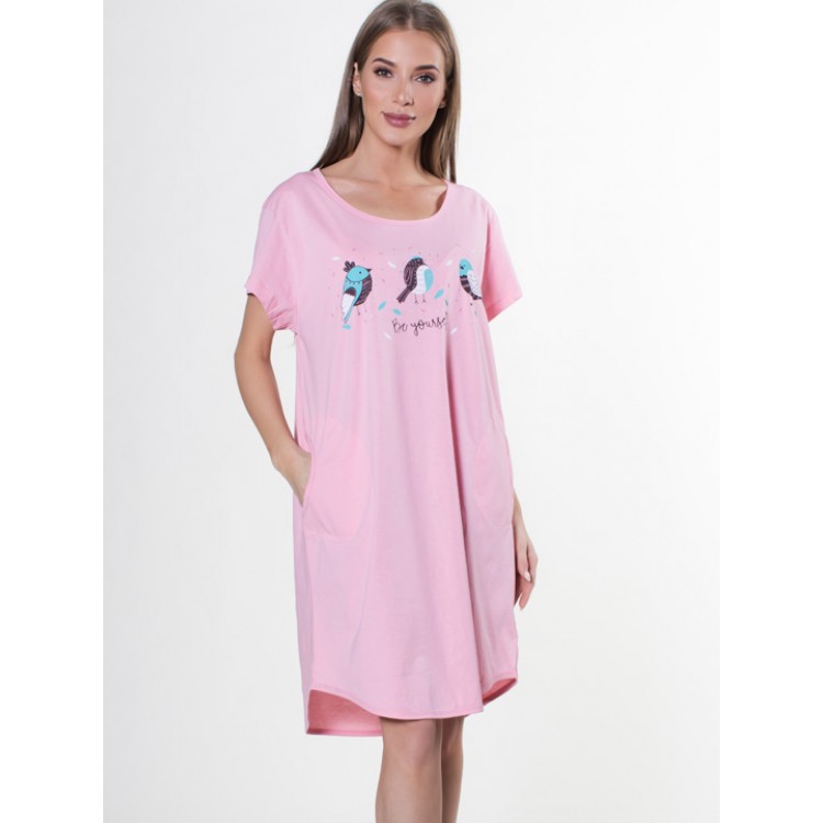 Туника женская домашняя 811242 0000 pink