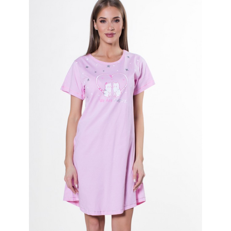 Туника женская домашняя 811266 0000 pink