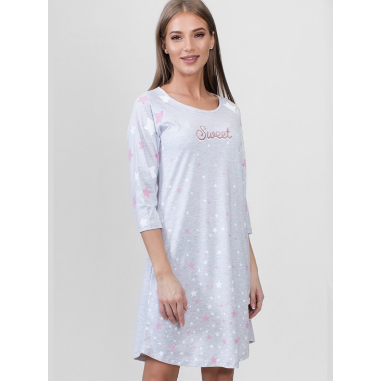 Туника женская домашняя 903033 2785 grey