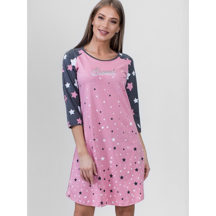 Туника женская домашняя 903033 2785 pink