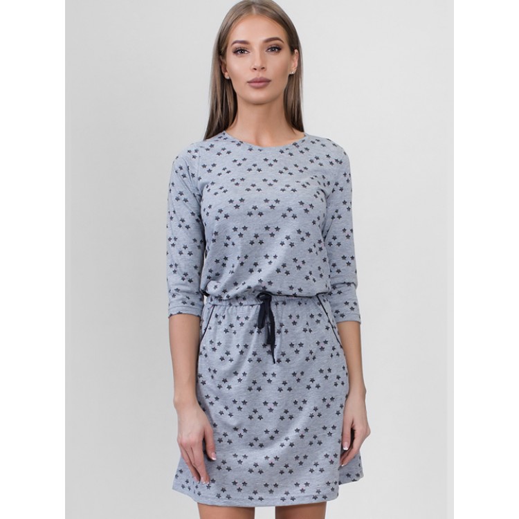 Туника трикотажная для дома 903178 3712 dark grey