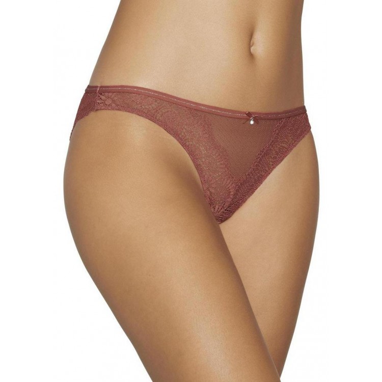 Кружевные женские трусы слип 19182 Mini - dark pink, YSABEL MORA