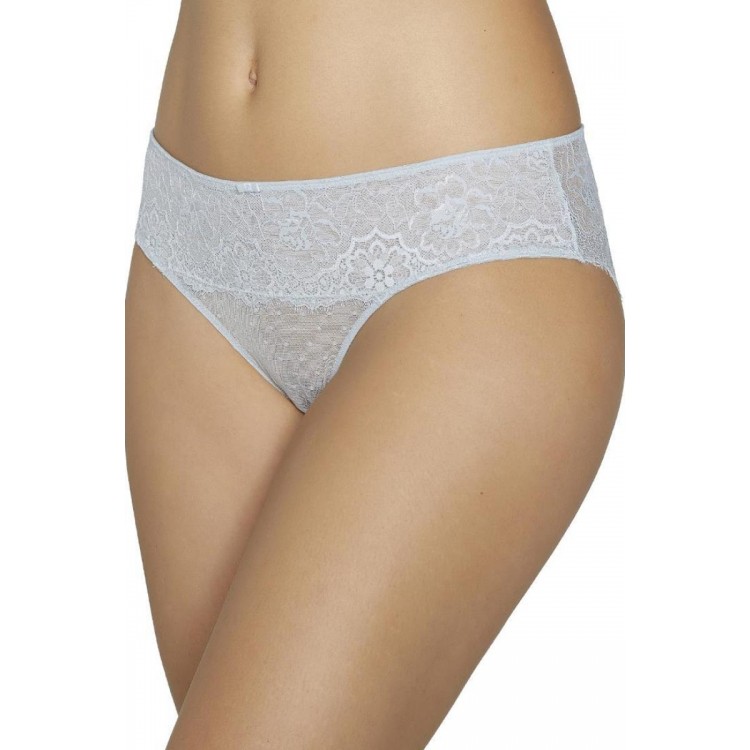 Трусы кружевные слип 19219 Midi grey-azure, Ysabel Mora