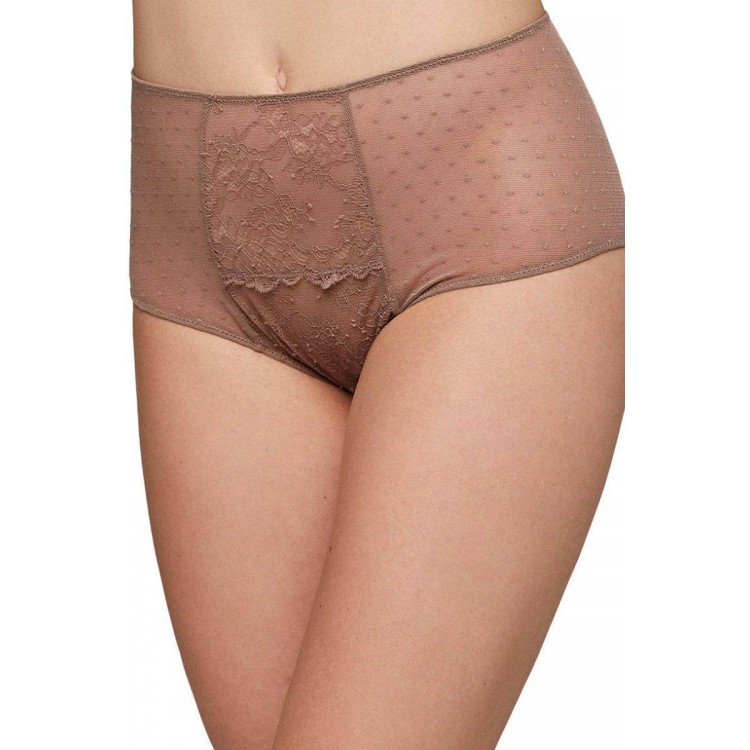 Трусы слип высокие женские 19282 High waist какао, Ysabel Mora