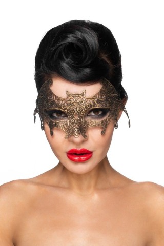 Золотистая карнавальная маска "Унукэльхайя"
