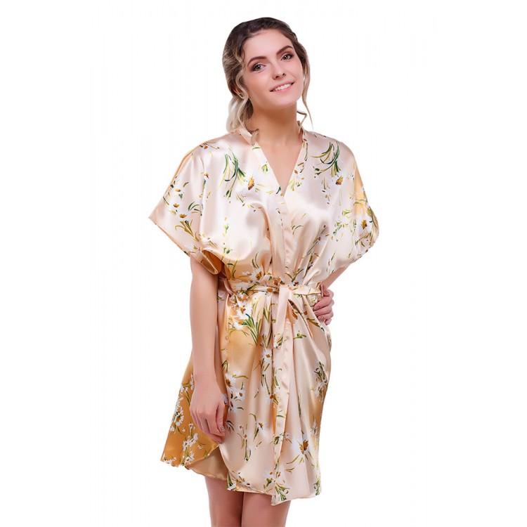 Женский трикотажный халат new-8914, Бельвейс