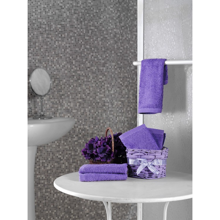 Салфетки махровые "KARNA" в корзине TWIST 30х30 см 1/5