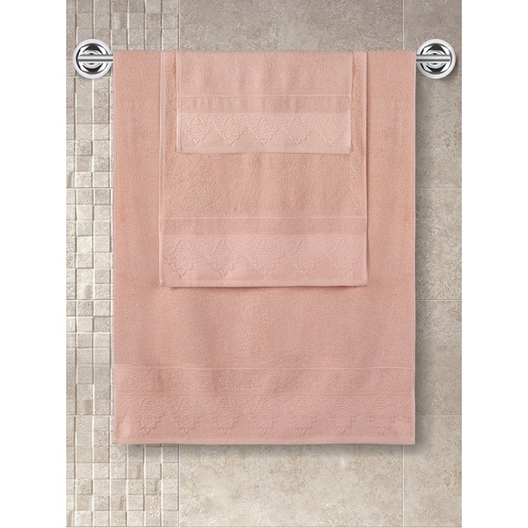 Полотенце махровое "KARNA" жаккард SIESTA (70x140) см 1/1