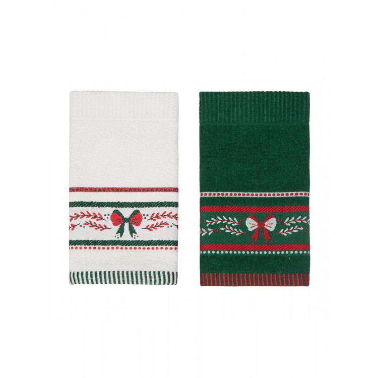 Полотенца махровые "KARNA" CHRISTMAS 30x50 см 1/2