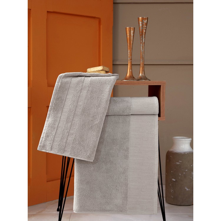 Комплект махровых полотенец "KARNA" MORANO 50x90-70х140 см
