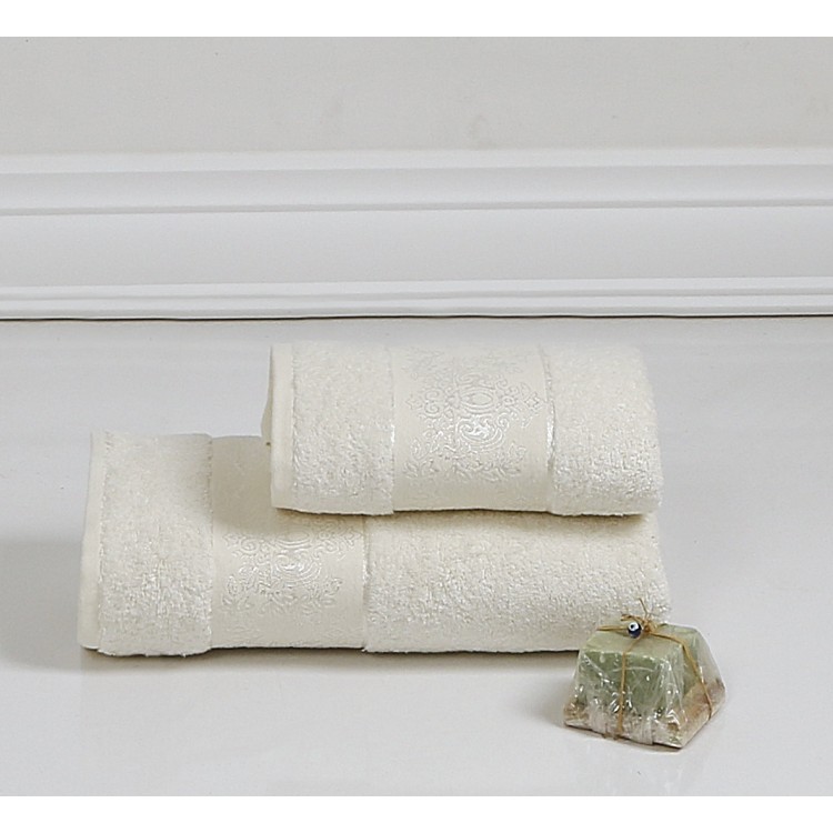 Комплект полотенец бамбук "KARNA" PANDORA 50х90-70х140 1/2