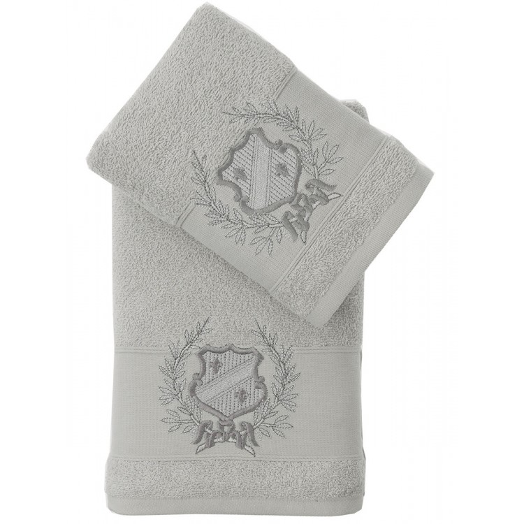 Комплект махровых полотенец "KARNA" DAVIS 50х90*1-70х140*1 см 1/2