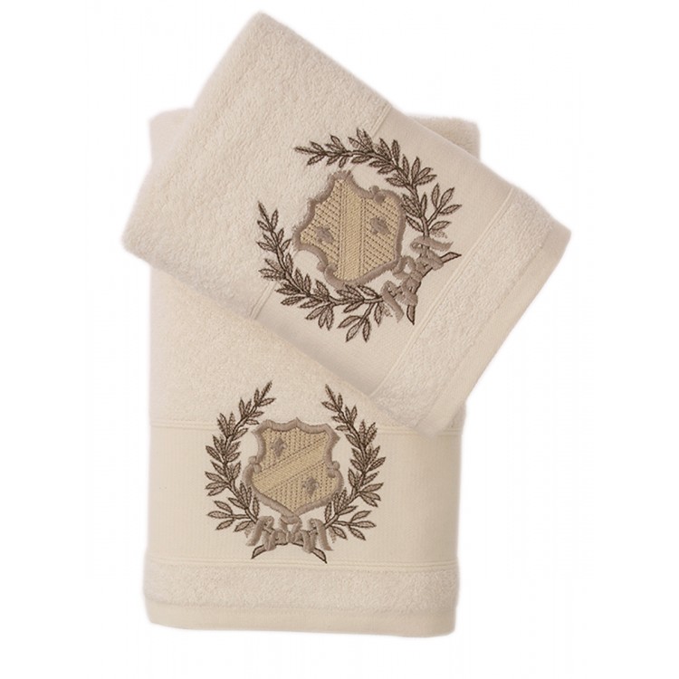 Комплект махровых полотенец "KARNA" DAVIS 50х90*1-70х140*1 см 1/2