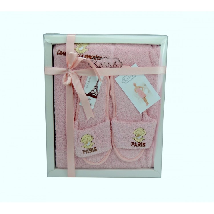 Набор для сауны "KARNA" женский махровый PARIS 1/3
