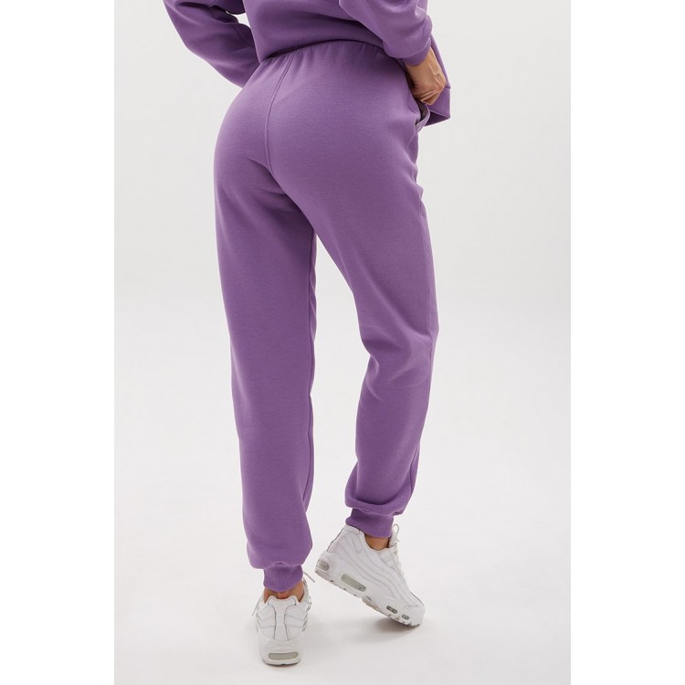 Теплый костюм с начесом Fluffy 1747 сиреневый,  PECHE MONNAIE