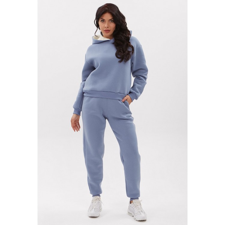Теплый костюм с начесом Fluffy 1747 фиалковый, PECHE MONNAIE Теплый костюм с начесом Fluffy 1747 фиалковый, PECHE MONNAIE