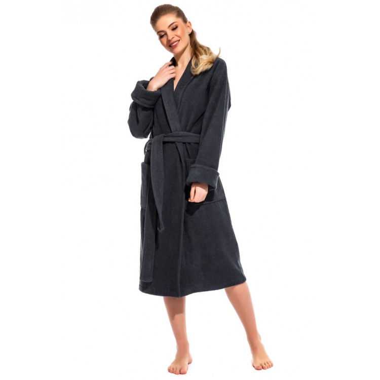 Банный махровый халат 365 Grey Label, ЕваТекс