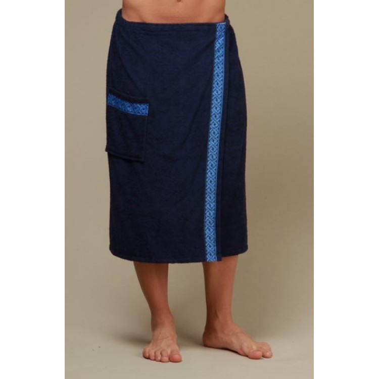 Мужской набор для бани и сауны Sauna blue, Polents